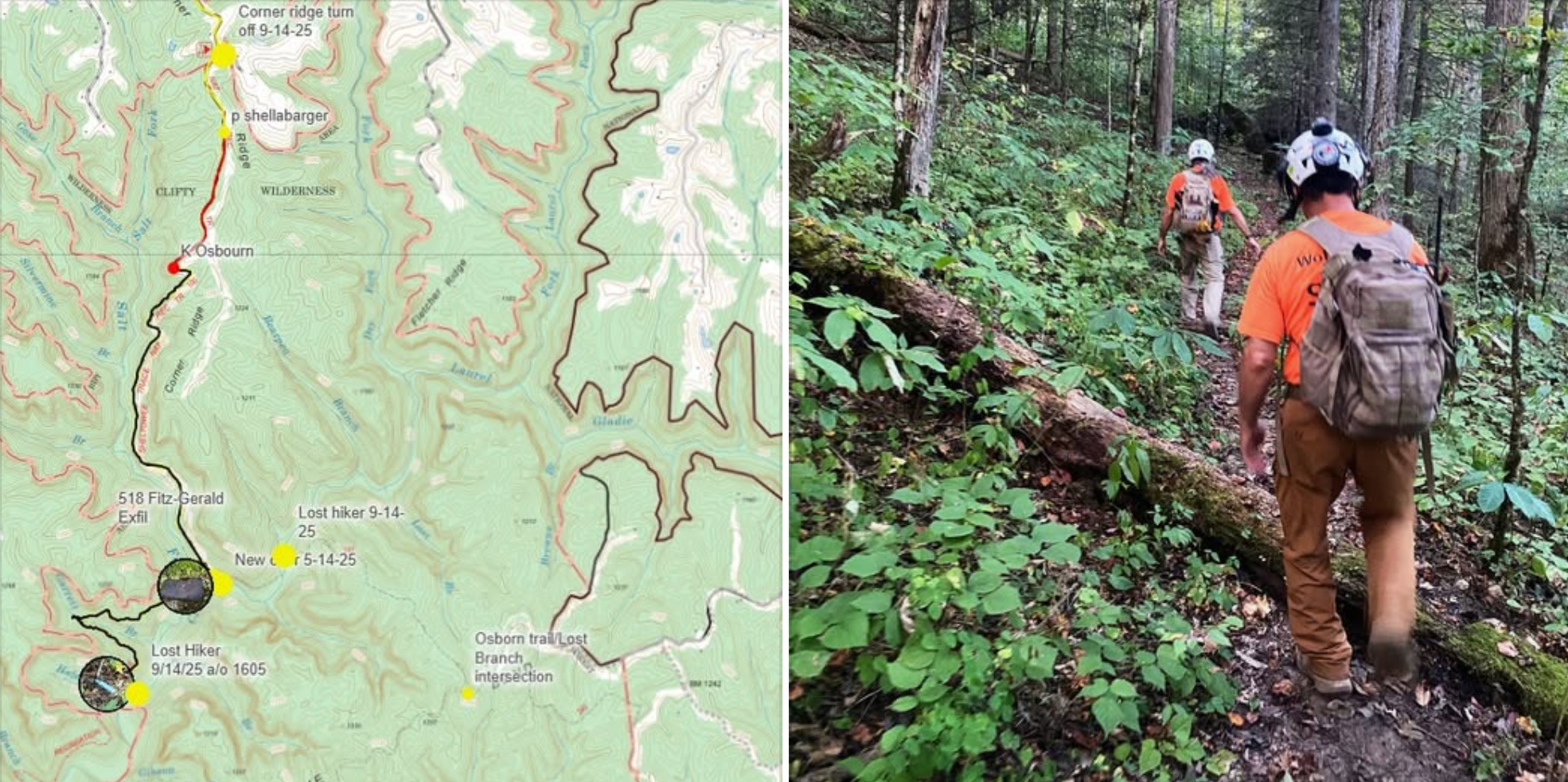 red river gorge search and rescue